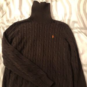 Ralph Lauren Brown Turtle Neck